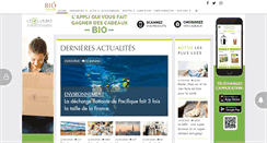 Desktop Screenshot of bioalaune.com
